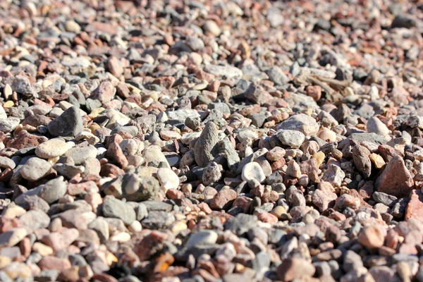 Beach stones by the sea shore — Stock Photo, Image