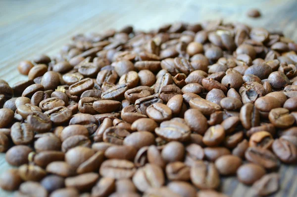 Masse stekte kaffebønner – stockfoto