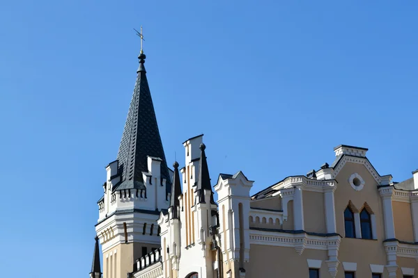 Castelo de Ricardo Coração de Leão em Andriyivskyy Descida em Kiev — Fotografia de Stock