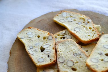 badem fındık ile Bisküvi Kurabiye