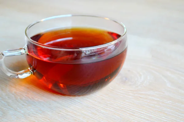 Csésze tea fekete earl szürke — Stock Fotó