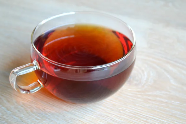 Csésze tea fekete earl szürke — Stock Fotó