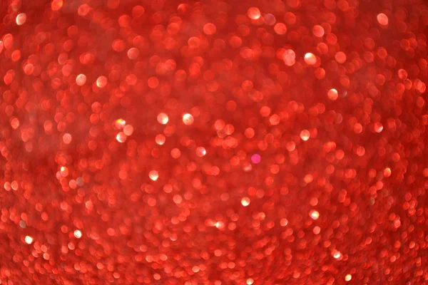 Heller und abstrakter roter Hintergrund mit schimmerndem Glitzern — Stockfoto