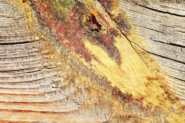 Abstracte textuur van echt oud hout — Stockfoto