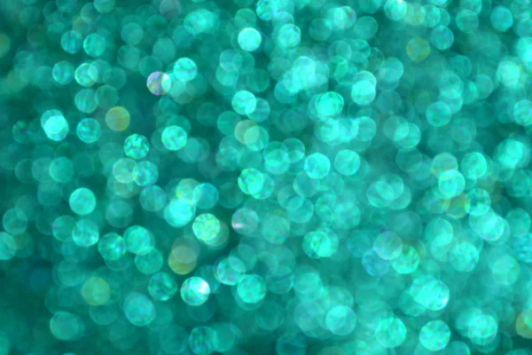 Bright and abstract blurred sea blue background with shimmering glitter — Stock Photo, Image