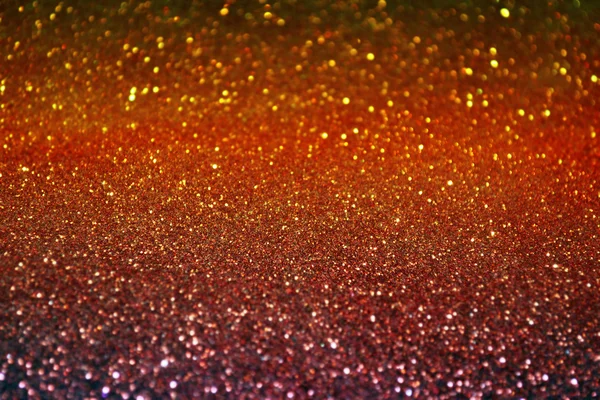Bright and abstract blurred colorful rainbow background with shimmering glitter — Stock Photo, Image