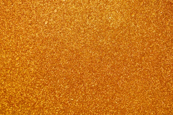 Helle und abstrakte verschwommene Sterne goldener Hintergrund mit schimmerndem Glitzern — Stockfoto