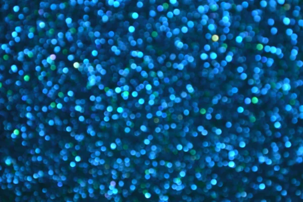 Bright and abstract blurred sea blue background with shimmering glitter — Stock Photo, Image