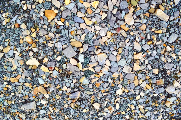 Lots od little gray pebble stones — Stock Photo, Image