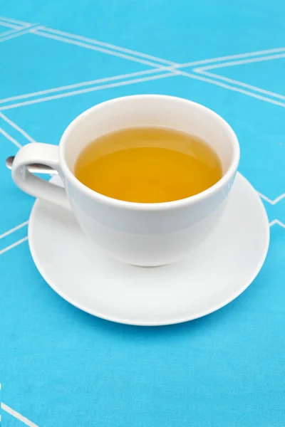 Fehér csésze gyógynövény tea — Stock Fotó