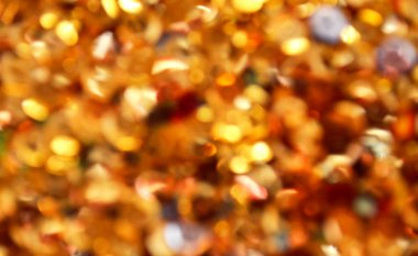 Parıldayan ile parlak ve soyut yıldız altın arka plan bulanık glitter