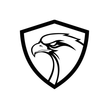 Kartal Logosu, Kartal resmi, Vektör Logosu Şablonu