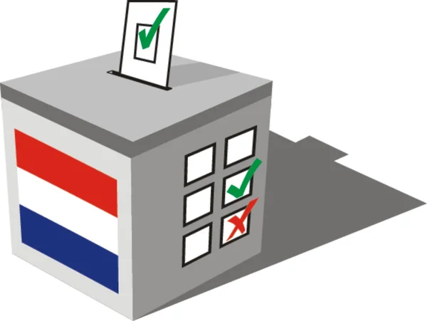 Ящик для голосования — стоковый вектор