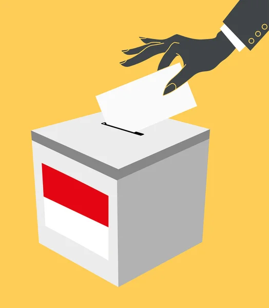 Verkiezingen in Indonesië — Stockvector