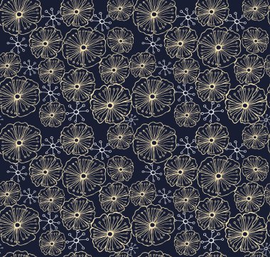 Kusursuz çiçek deseni