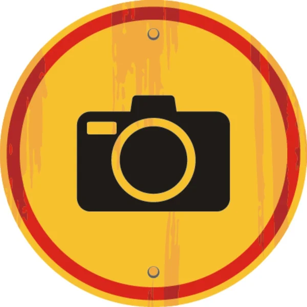 Photo Camera Sign — Stock Photo, Image