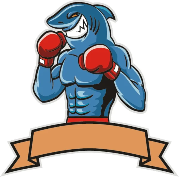 ボクシング世界チャンピオンのラベルとアイコン — ストックベクタ