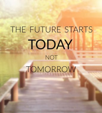 Arka plan bulanık Tarih ilham alıntı