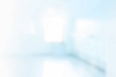 Bulanıklık güzel lüks hastane ve klinik iç arka planı için