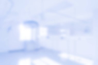 Özgeçmiş için soyut bulanık hastane ve klinik iç mimarisi