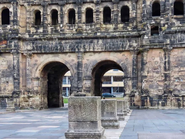 Porta Nigra gate in Trier — Stock Photo, Image