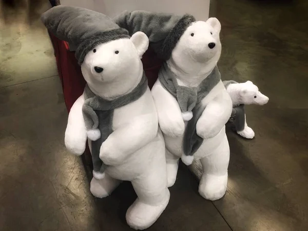 Isbjörns dekoration i butik — Stockfoto