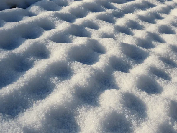 Sneeuw op de stoep — Stockfoto