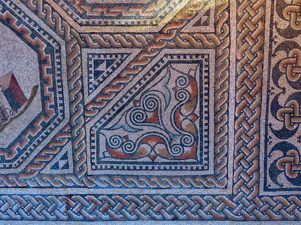 Mosaico romano em V=c — Fotografia de Stock