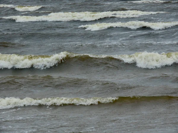 Ondas do mar Báltico — Fotografia de Stock