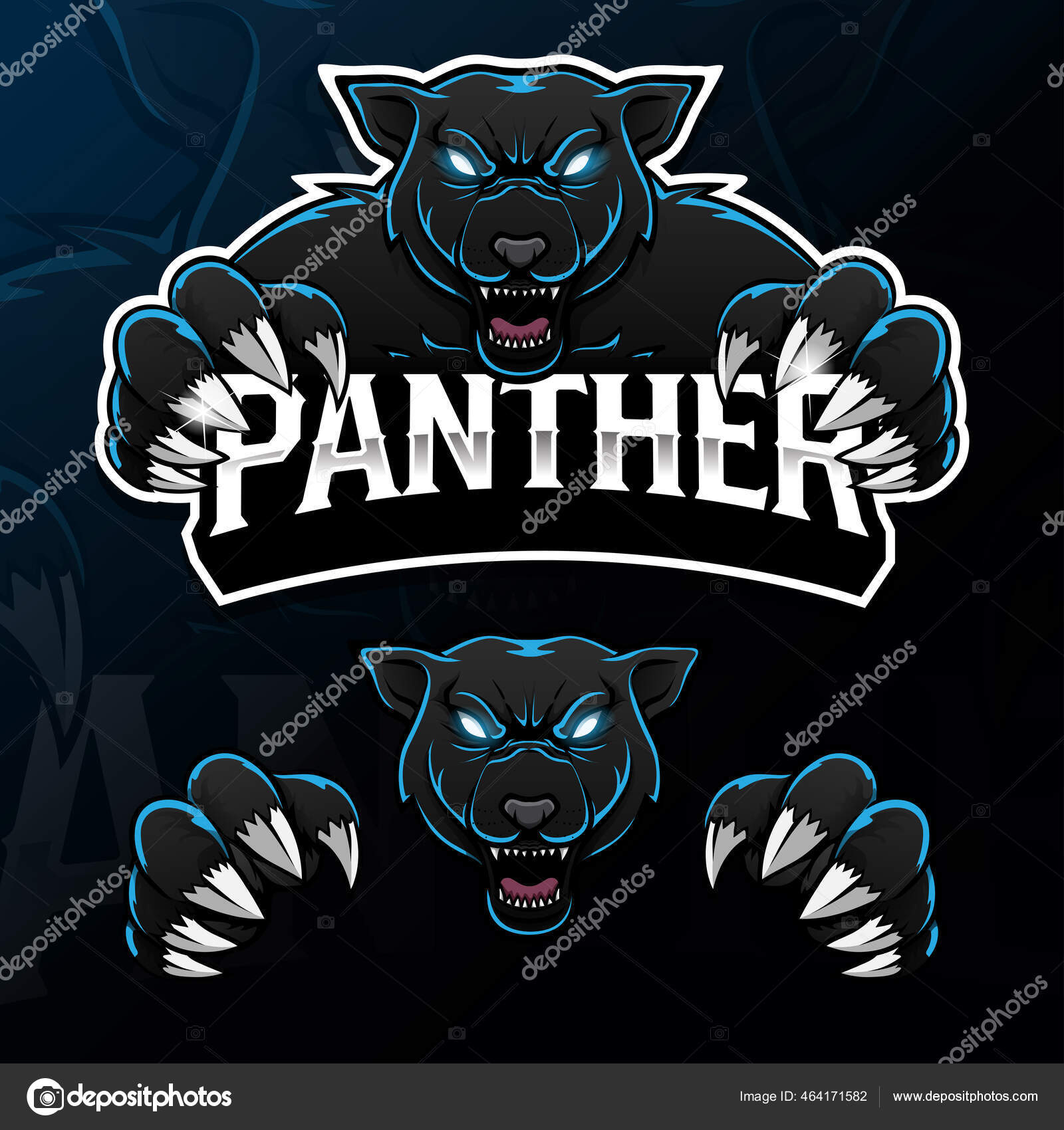 Angry Wild Animal Panther Esport Logo Illustration Stock Vector Image by  ©ginanperdana #464171582