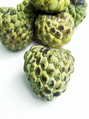 Taze olgun elma şekeri ve tatlı beyaz et.