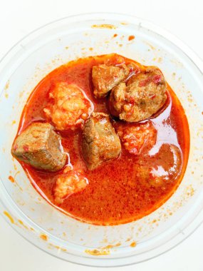 Baharatlı Endonezya usulü Biberli Tavuk Köftesi