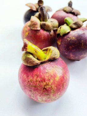 Vegan Diyet İçin Çiğ Organik Mangosteen Meyvesi