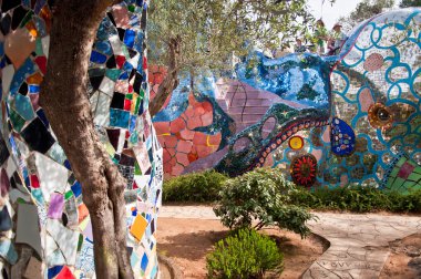 Sanat Parkı Giardino dei Tarocchi