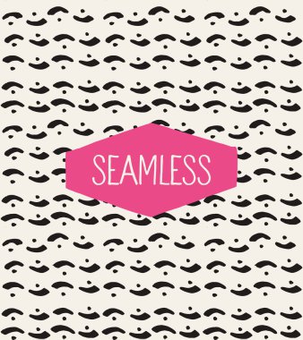 Handsketched vektör Seamless Modeli