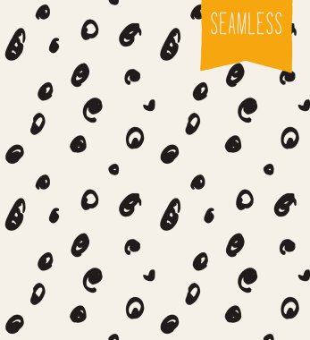 Handsketched vektör Seamless Modeli