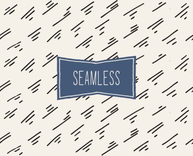 Handsketched vektör Seamless Modeli