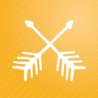 el-resimli vektör sorunsuz doku.