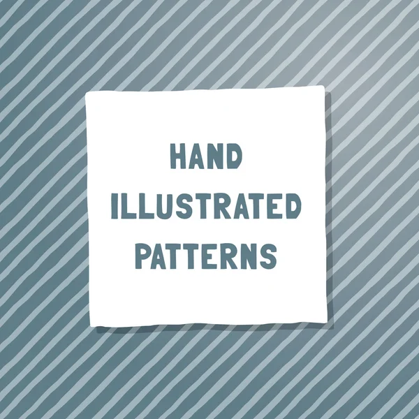 Vektor hand-illustrerad smidig konsistens. — Stock vektor