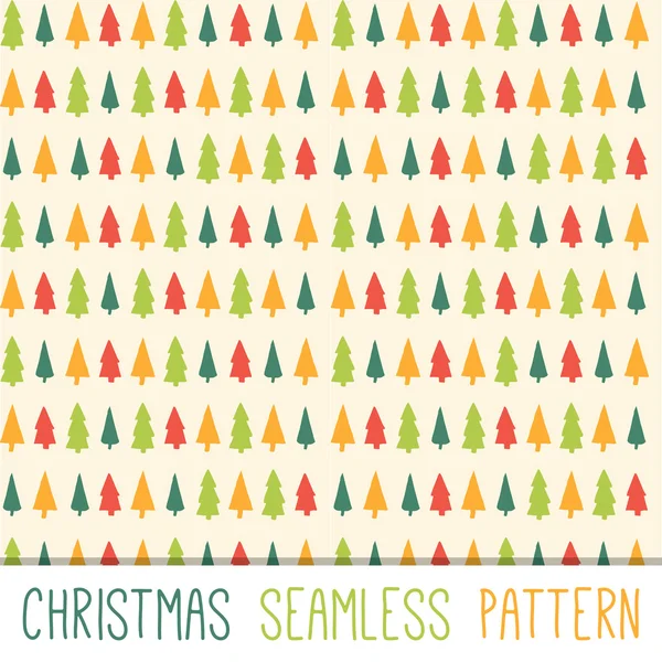 Vector Christmas pattern. — Stock Vector