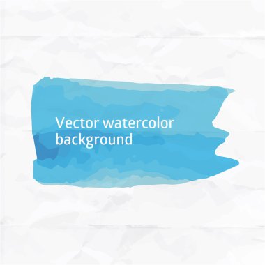 Vektör aquarell şablonu