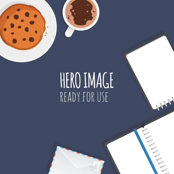 Hero image — Stock Vector
