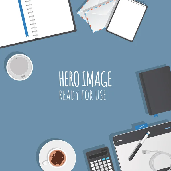 Hero image — Stock Vector