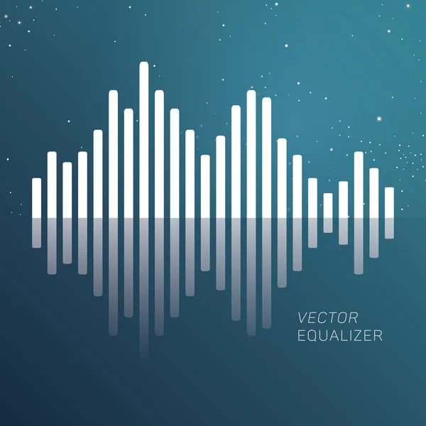 Vector equlizer. — Stock vektor