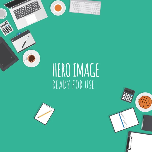 Hero image — Stock Vector