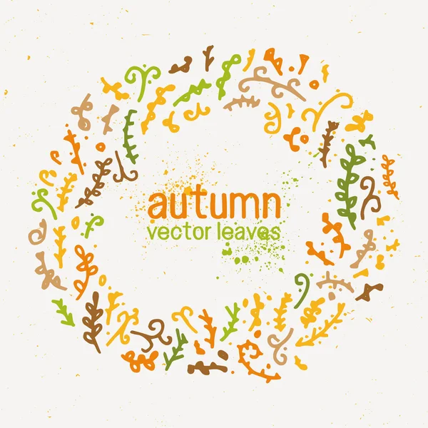 Herbstliche Illustration — Stockvektor