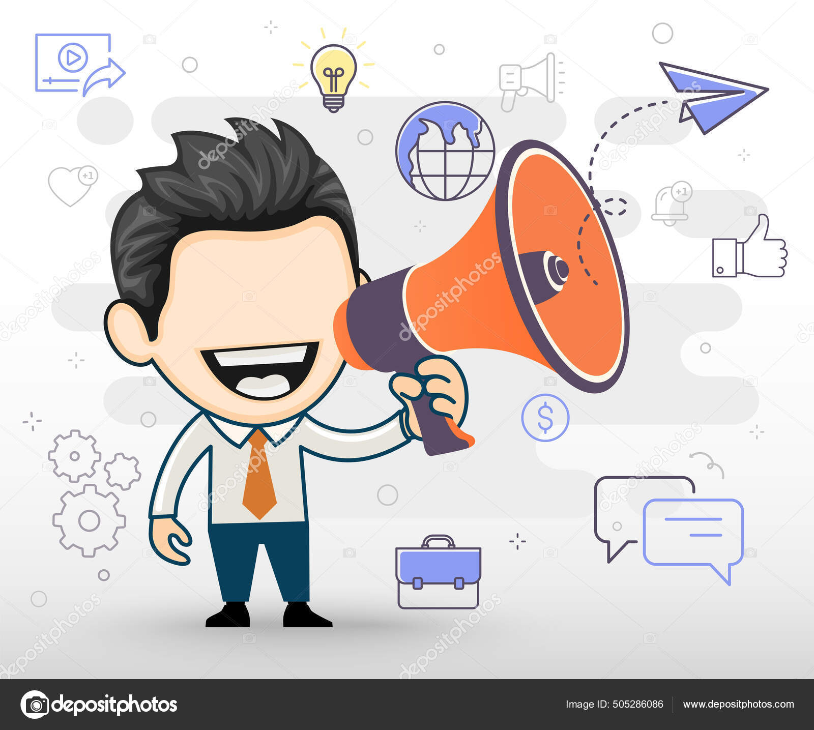 Speaker cartoons Vector Art Stock Images | Depositphotos Speaker cartoons Vector Art Stock Images | Depositphotos