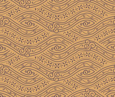 Basit Japon grafik dalgası kusursuz arkaplan