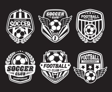 Futbol futbol armalar ve logo amblem tasarımları