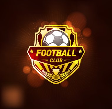 Futbol Şampiyonası Birincisi altın amblem